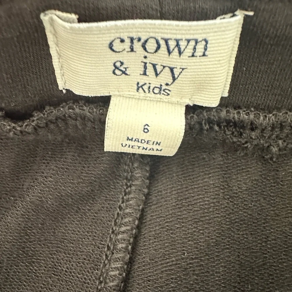 Crown & Ivy Black Kids One Piece